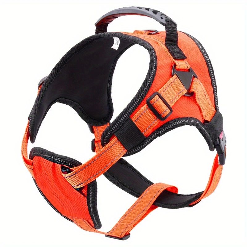 Nylon Dog Harness No Pull Breathable Reflective Pet Vest For Small