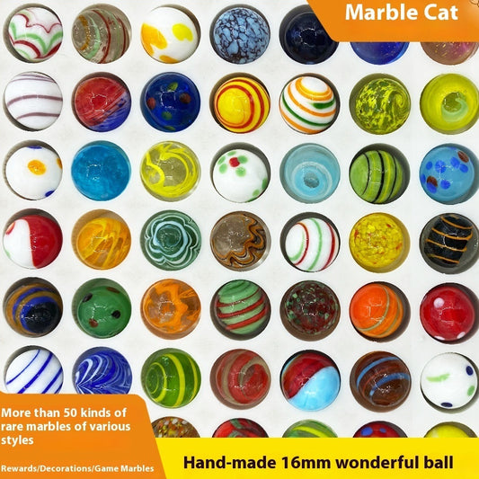 Colorful Solid Game Glass Marbles Fish Tank And Flower Pot