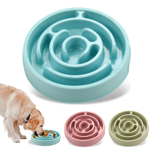 Slow Feeder Dog Bowls Silicone Puzzle Bowl For Healthy Eating Puppy