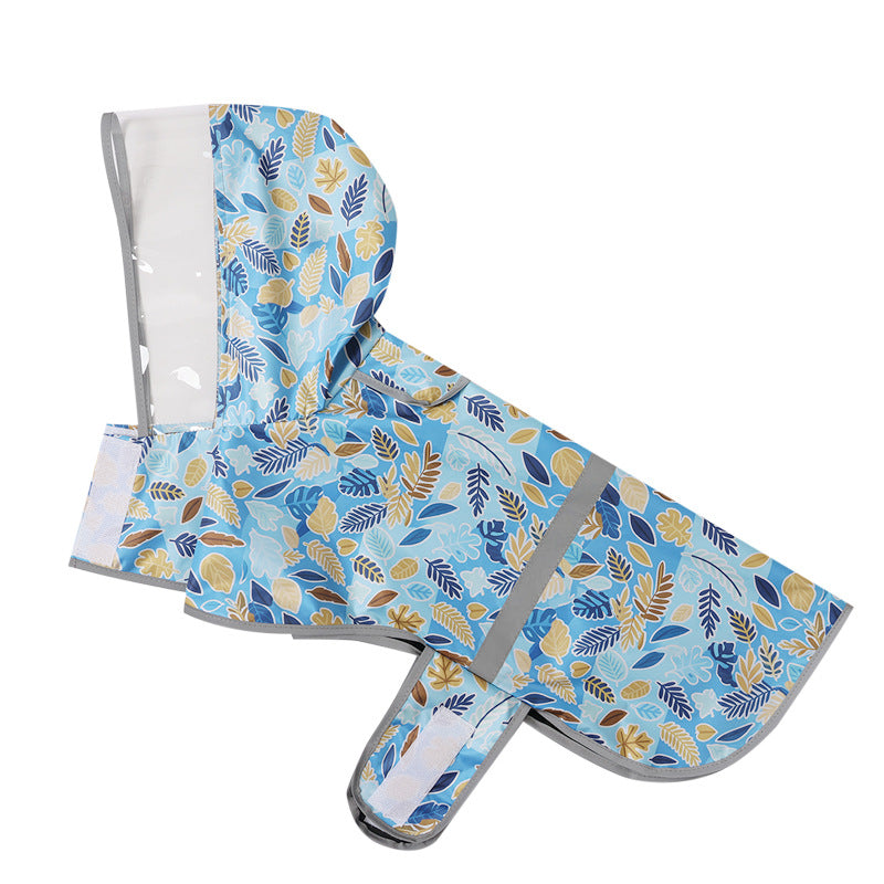 Dog Raincoat Waterproof Hoodie Pet Clothing Outdoor Walking Shell