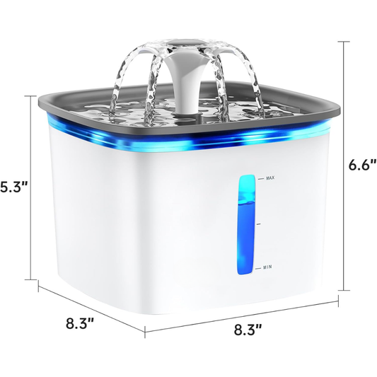 Innovation Award Winner 95oz Pet Fountain Automatic Cat Water Dog