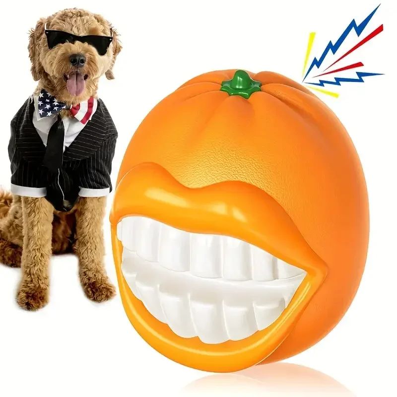 Pet Products New Hot Selling Sound Grinding Ball Dog Toothbrush