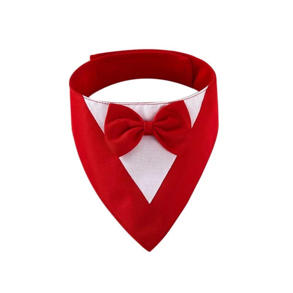 Pet Triangle Bib Bow Saliva Towel Pet Collar Dog Clothing Cat Puppy
