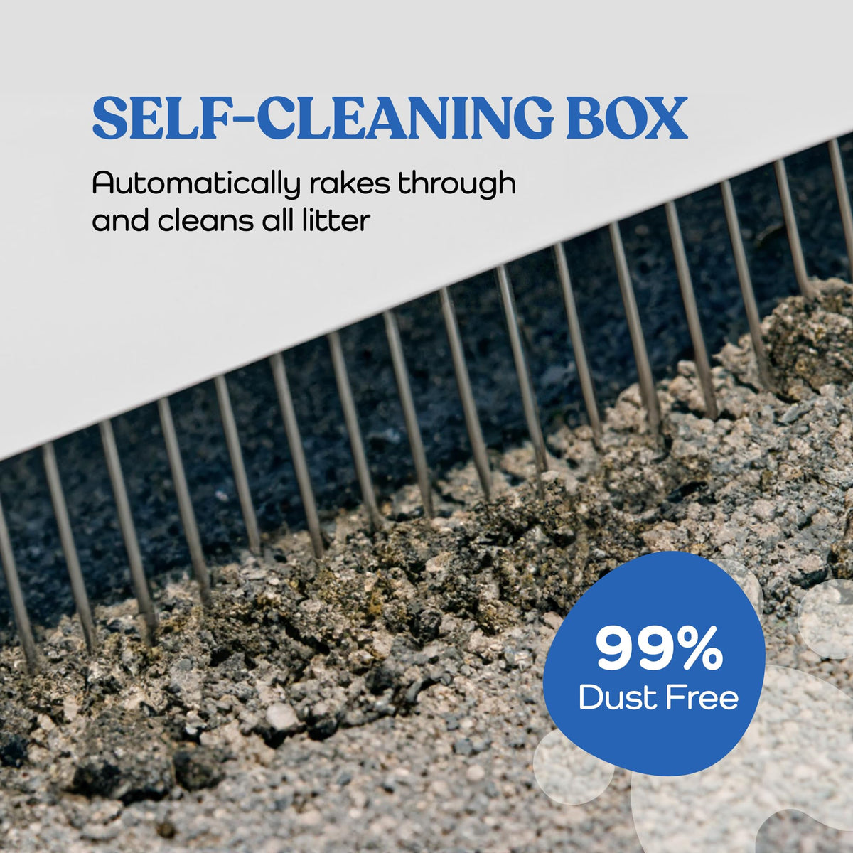 Smart Cat Litter Box Wide Opening