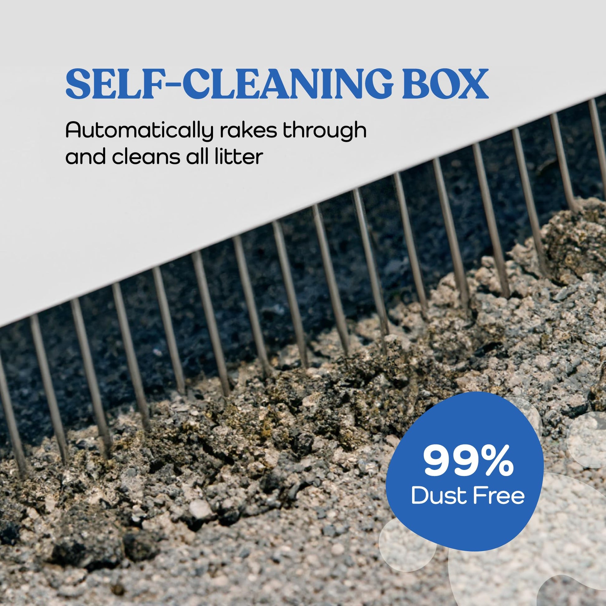 Smart Cat Litter Box Wide Opening